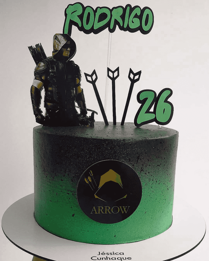 Graceful Arrow Cake