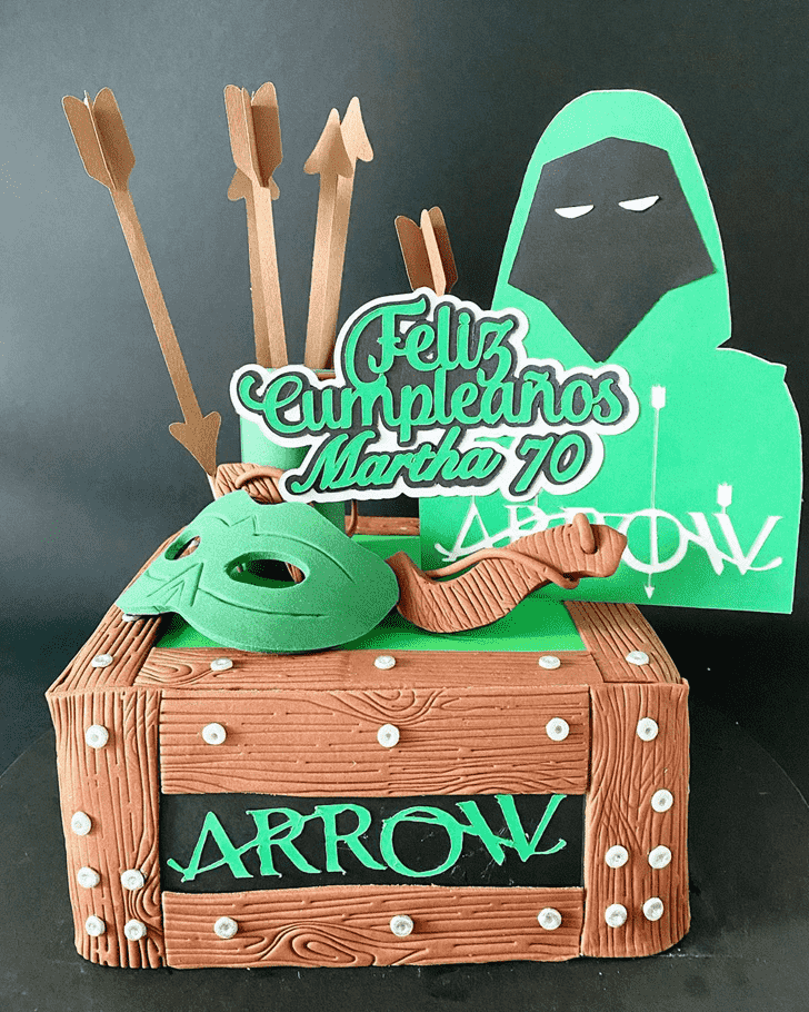 Wonderful Arrow Cake Design