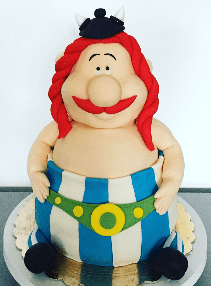 Adorable Asterix Cake