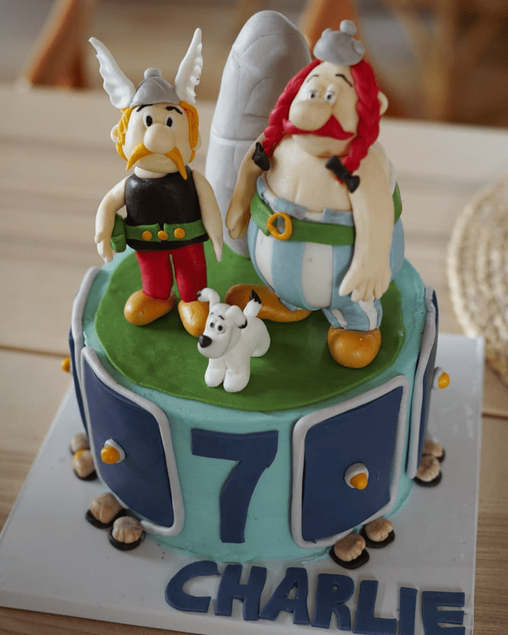 Charming Asterix Cake