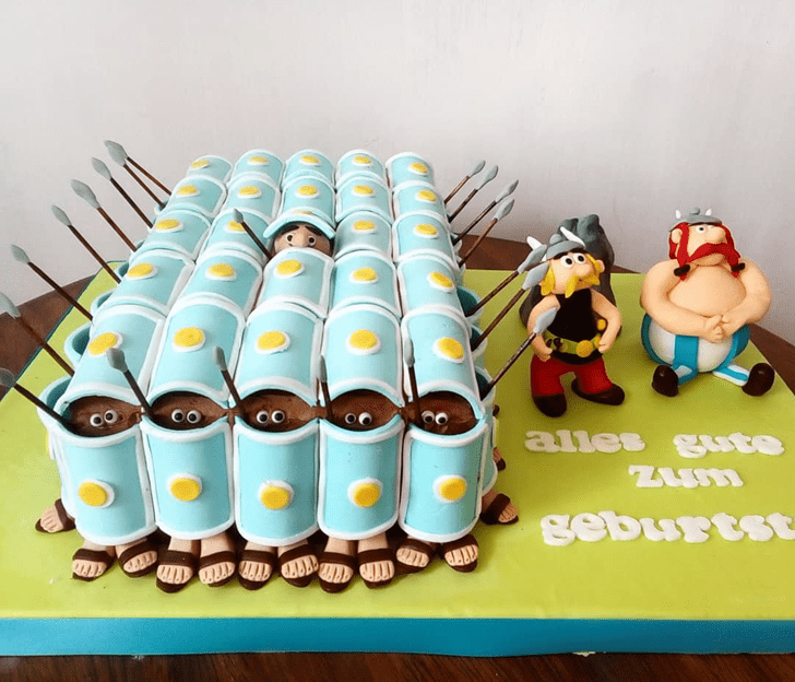 Delightful Asterix Cake