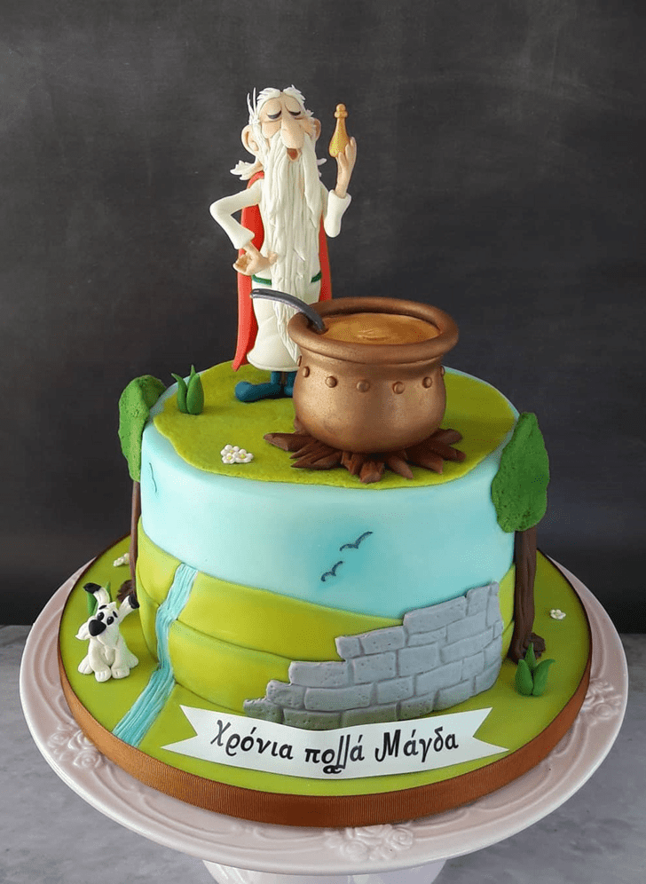 Enthralling Asterix Cake