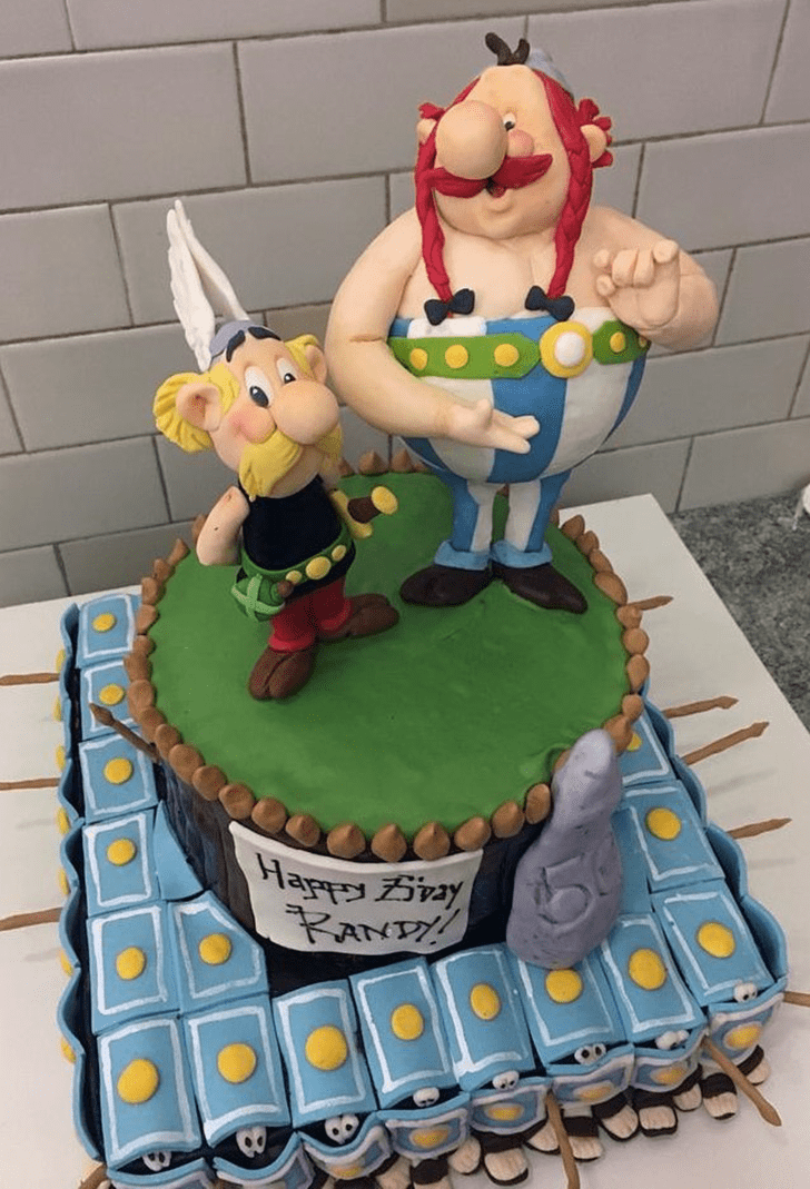 Enticing Asterix Cake