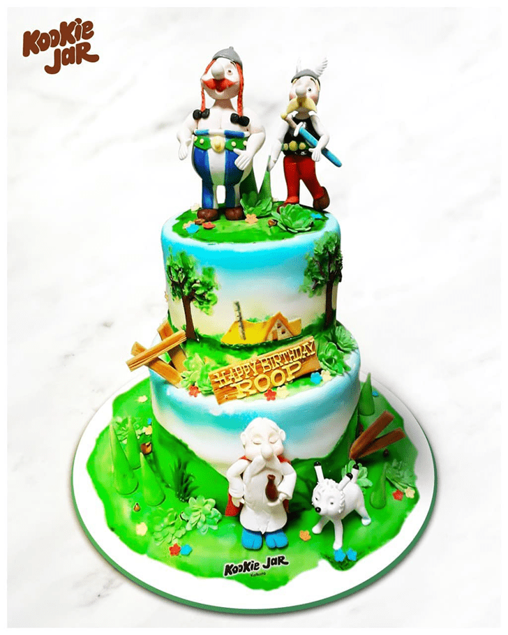 Gorgeous Asterix Cake