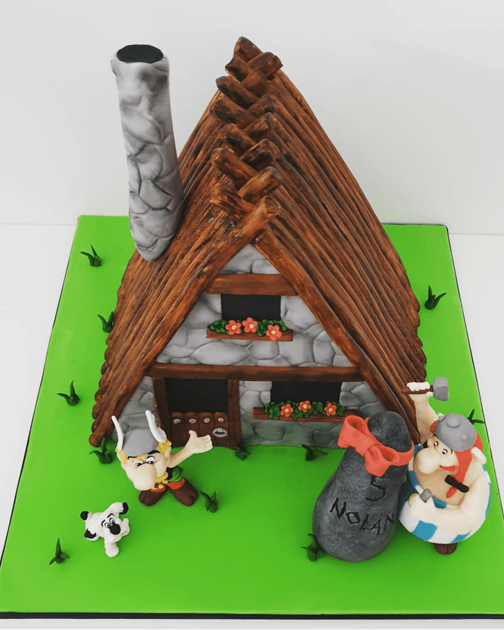 Ideal Asterix Cake