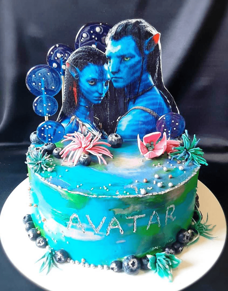 Angelic Avatar Cake