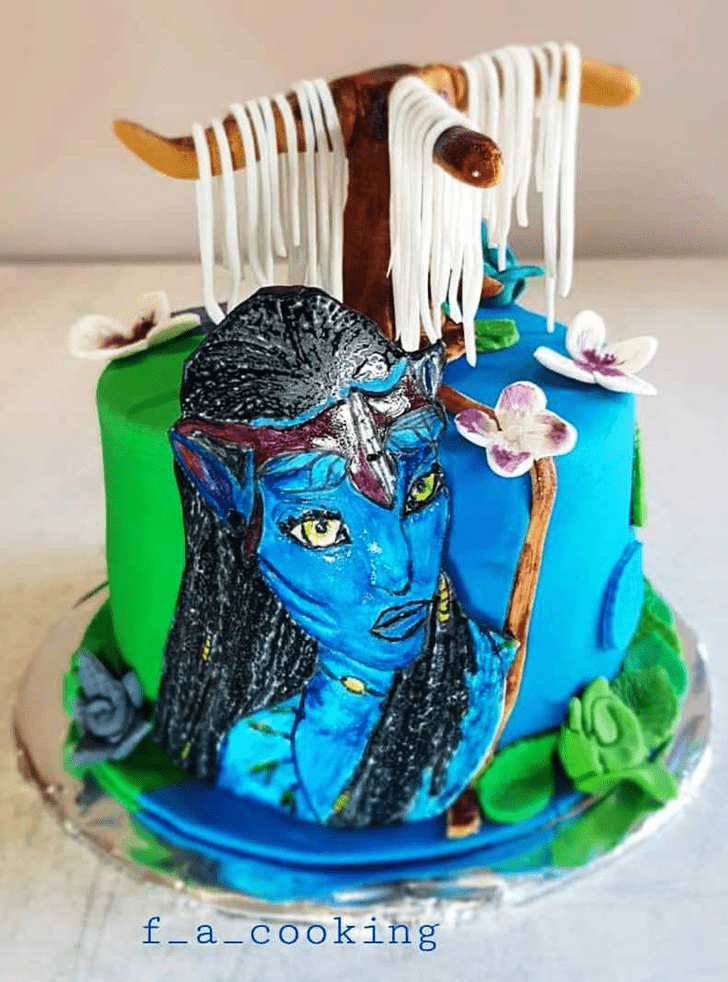 Appealing Avatar Cake
