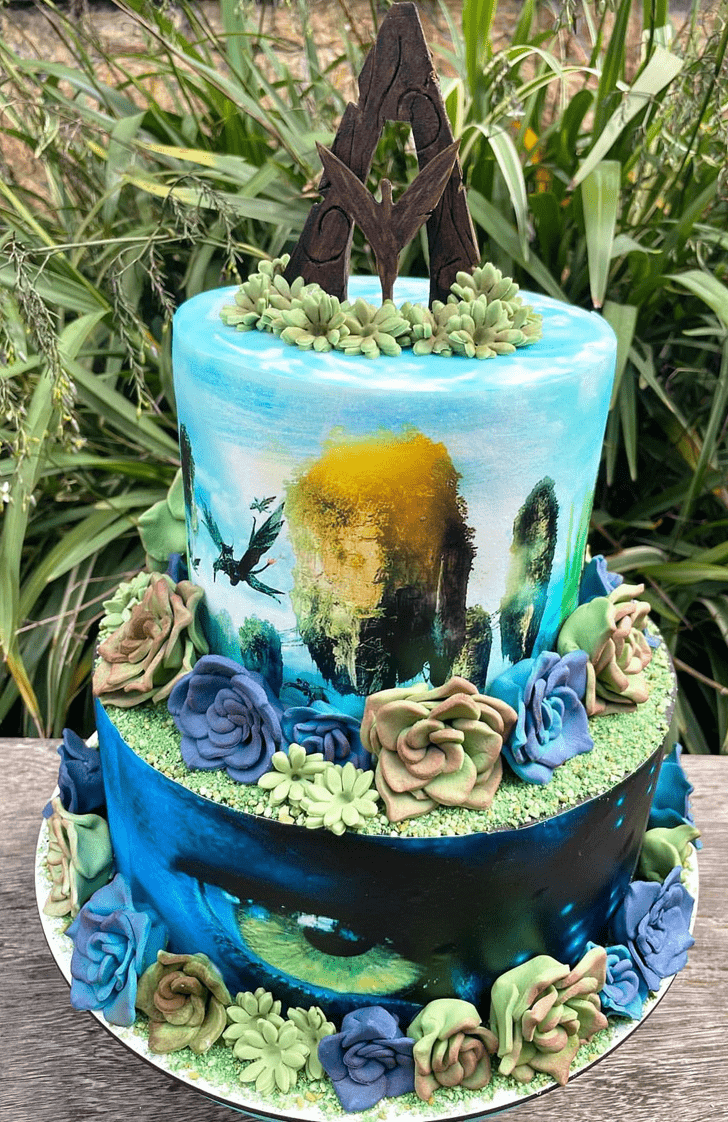 Delightful Avatar Cake