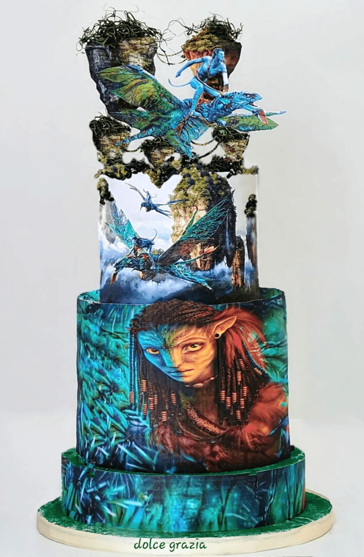 Excellent Avatar Cake