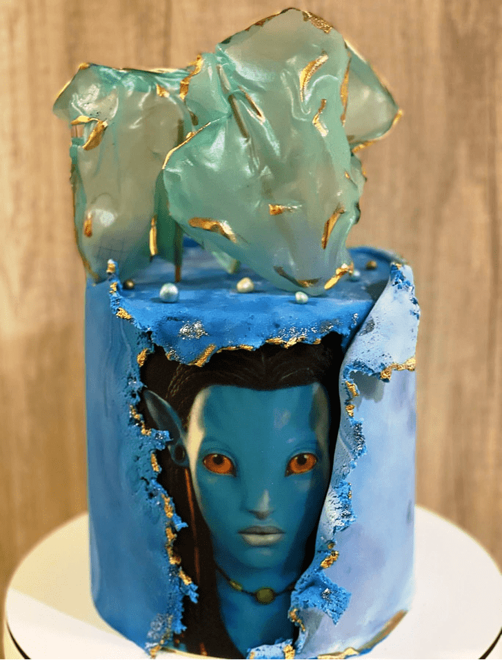Gorgeous Avatar Cake