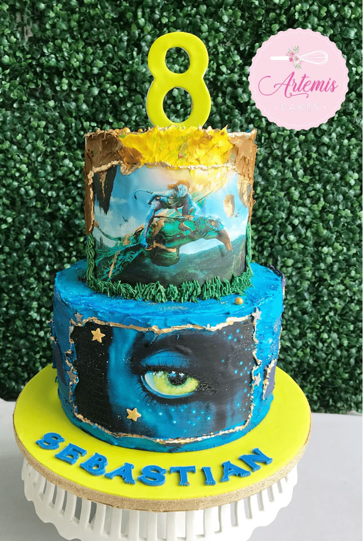 Wonderful Avatar Cake Design
