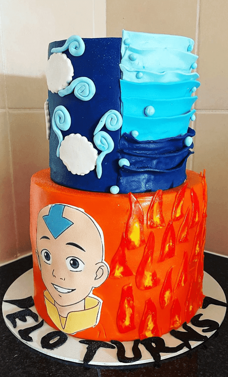 Adorable Avatar the Last Airbender Cake