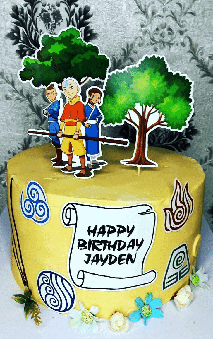 Comely Avatar the Last Airbender Cake