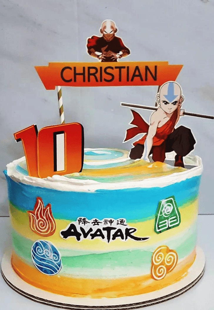Divine Avatar the Last Airbender Cake