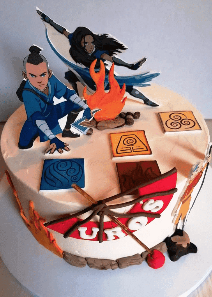 Fair Avatar the Last Airbender Cake