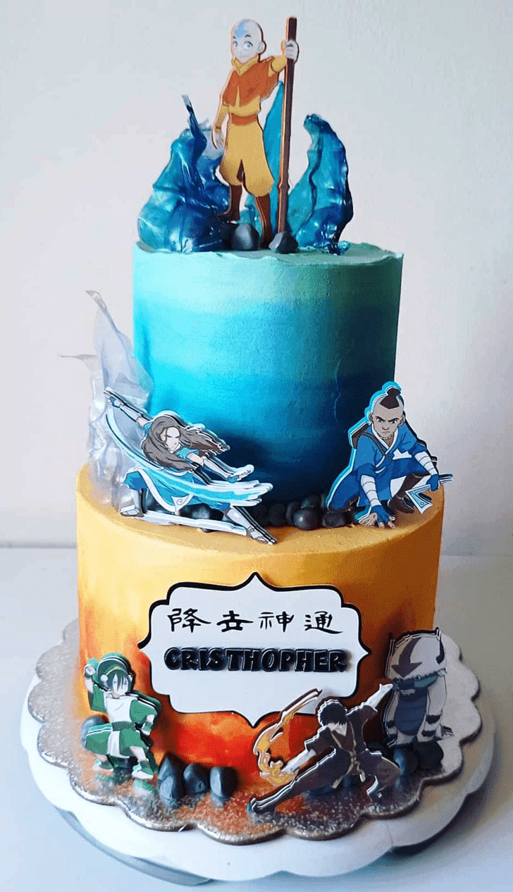 Gorgeous Avatar the Last Airbender Cake