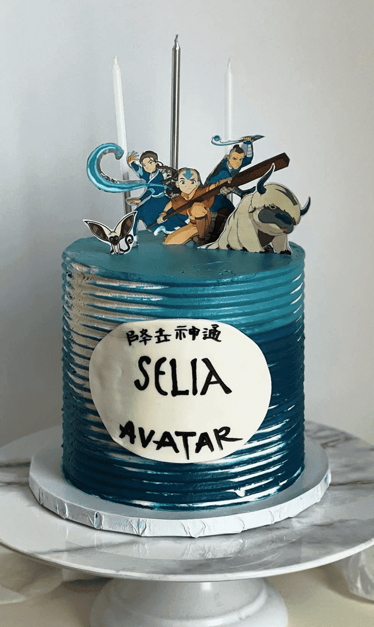 Magnetic Avatar the Last Airbender Cake