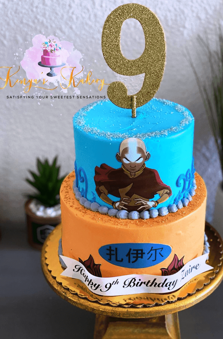 Magnificent Avatar the Last Airbender Cake