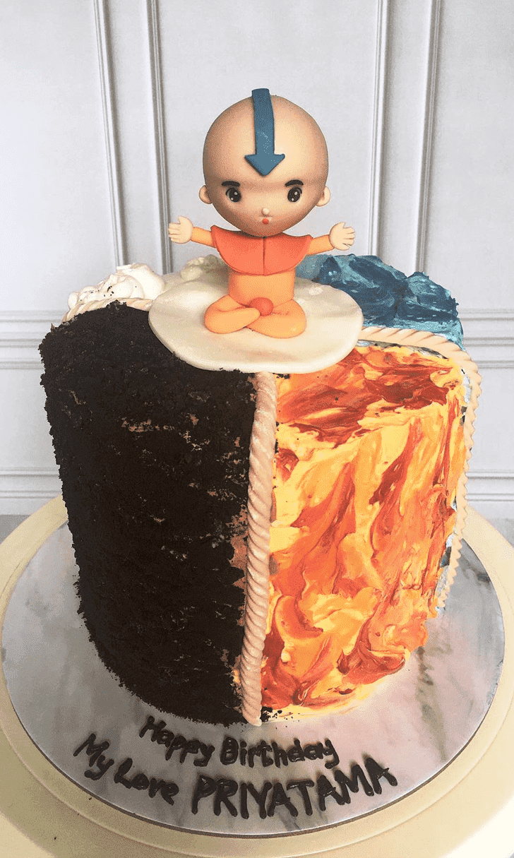 Resplendent Avatar the Last Airbender Cake