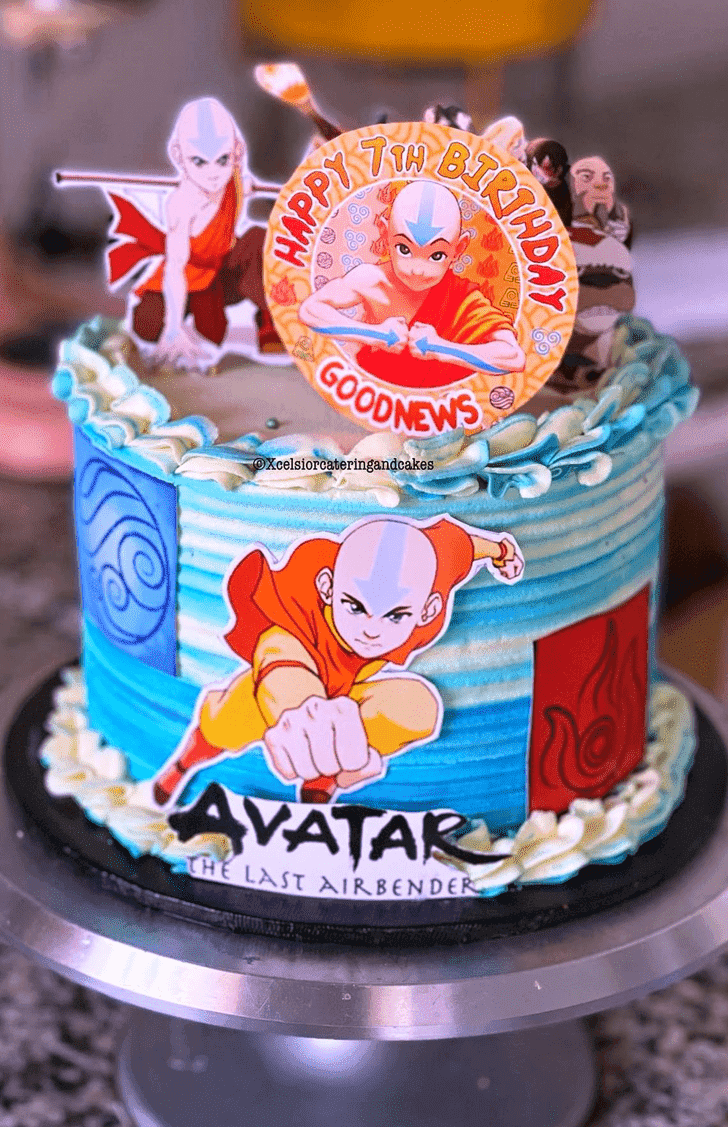 Stunning Avatar the Last Airbender Cake