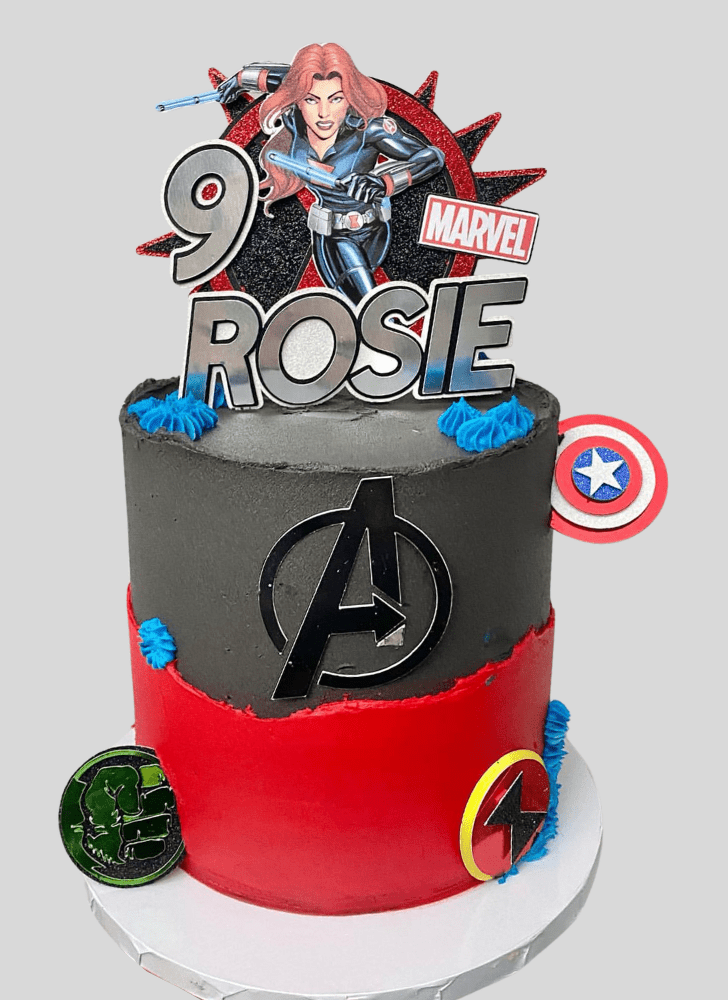 Alluring Avengers Cake