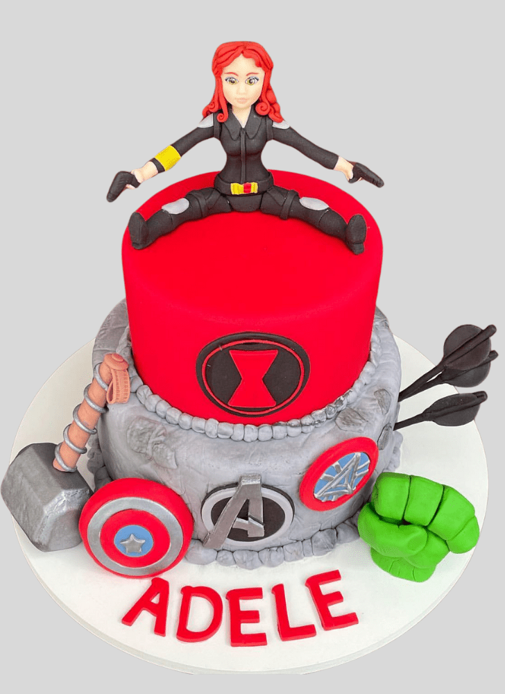 Appealing Avengers Cake