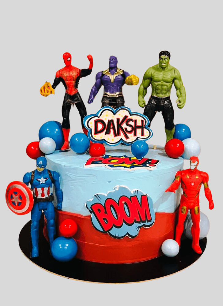 Divine Avengers Cake