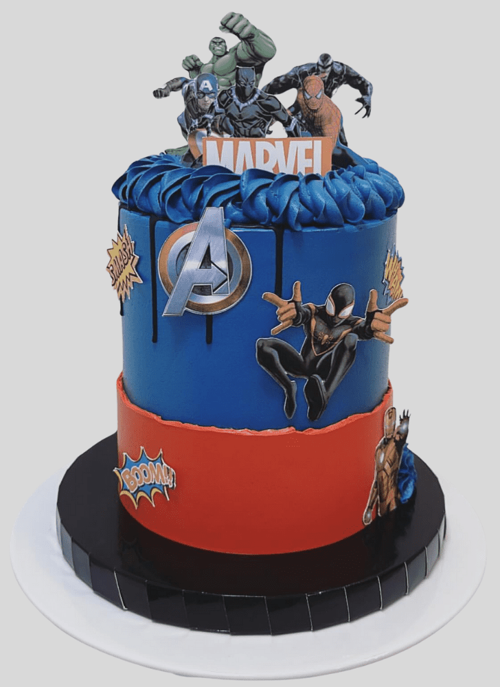 Good Looking Avengers Cake