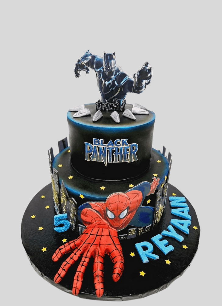 Marvelous Avengers Cake