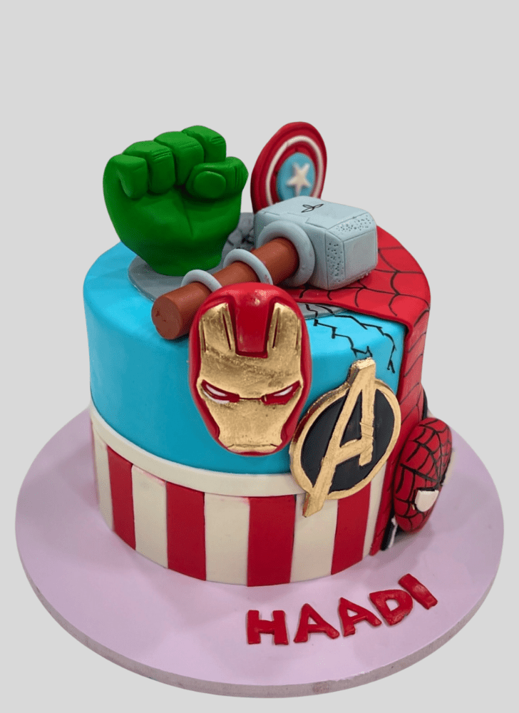 Ravishing Avengers Cake