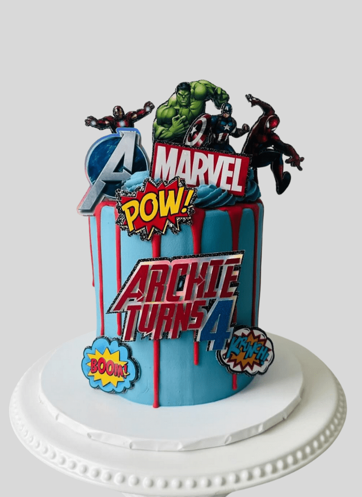 Splendid Avengers Cake