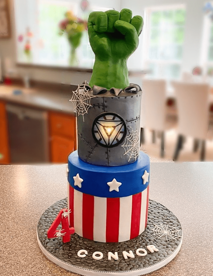 Divine Avengers Cake