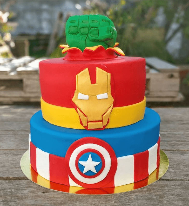 Fair Avengers Cake