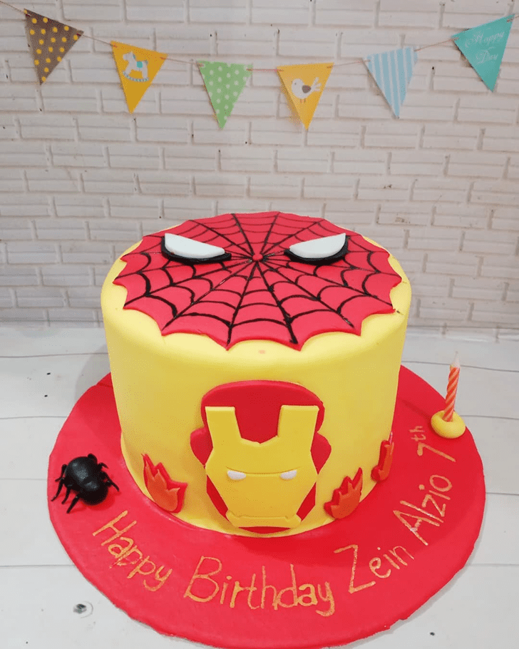 Fascinating Avengers Cake
