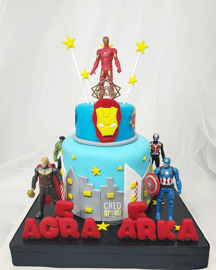 Marvelous Avengers Cake