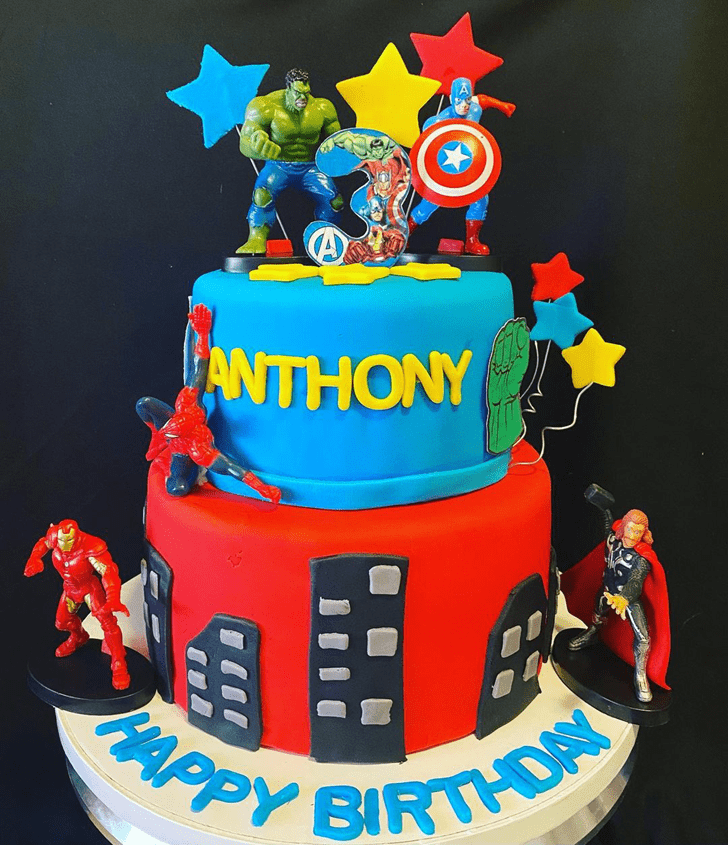 Ravishing Avengers Cake