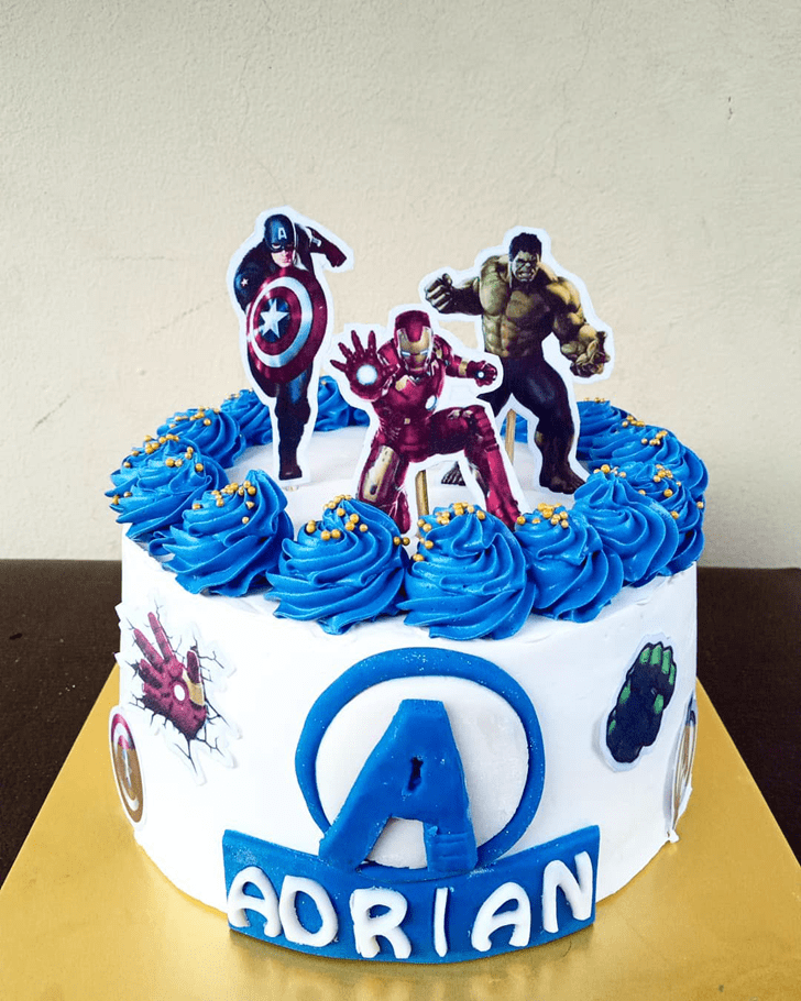 Resplendent Avengers Cake