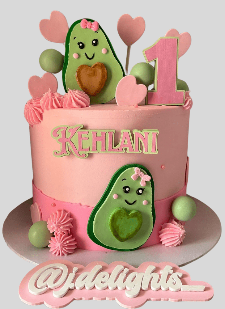 Cute Avocado Cake