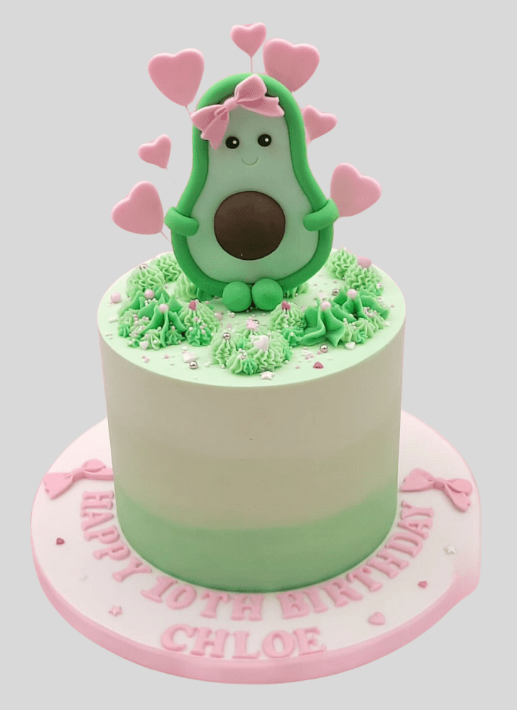 Dazzling Avocado Cake
