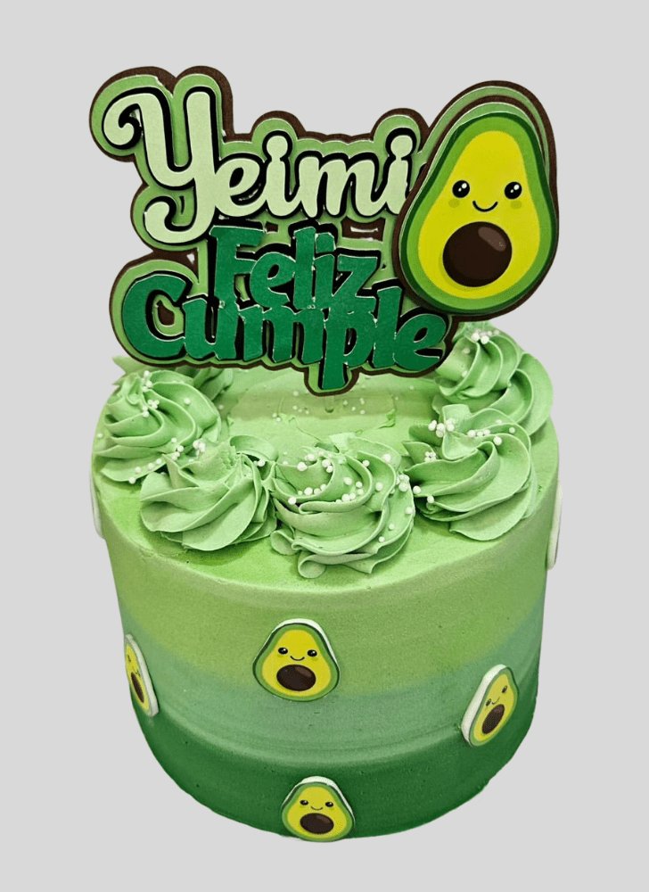 Enticing Avocado Cake