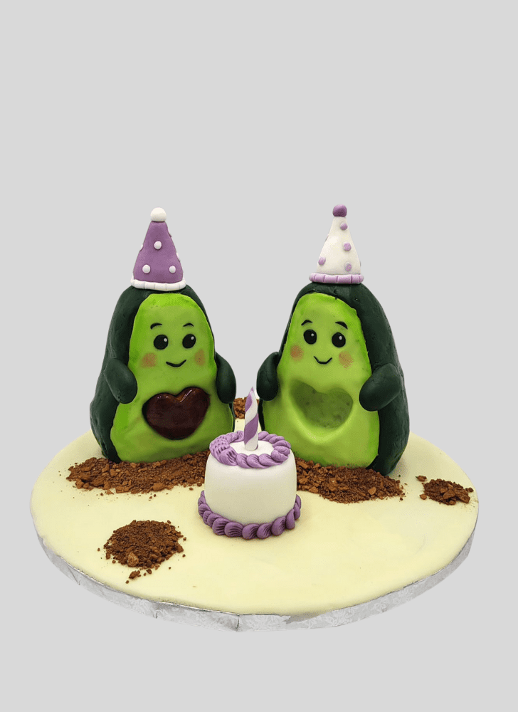 Inviting Avocado Cake