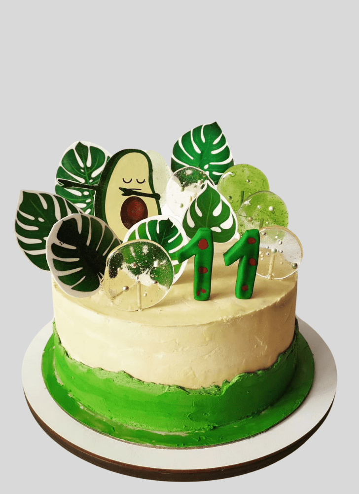 Pretty Avocado Cake