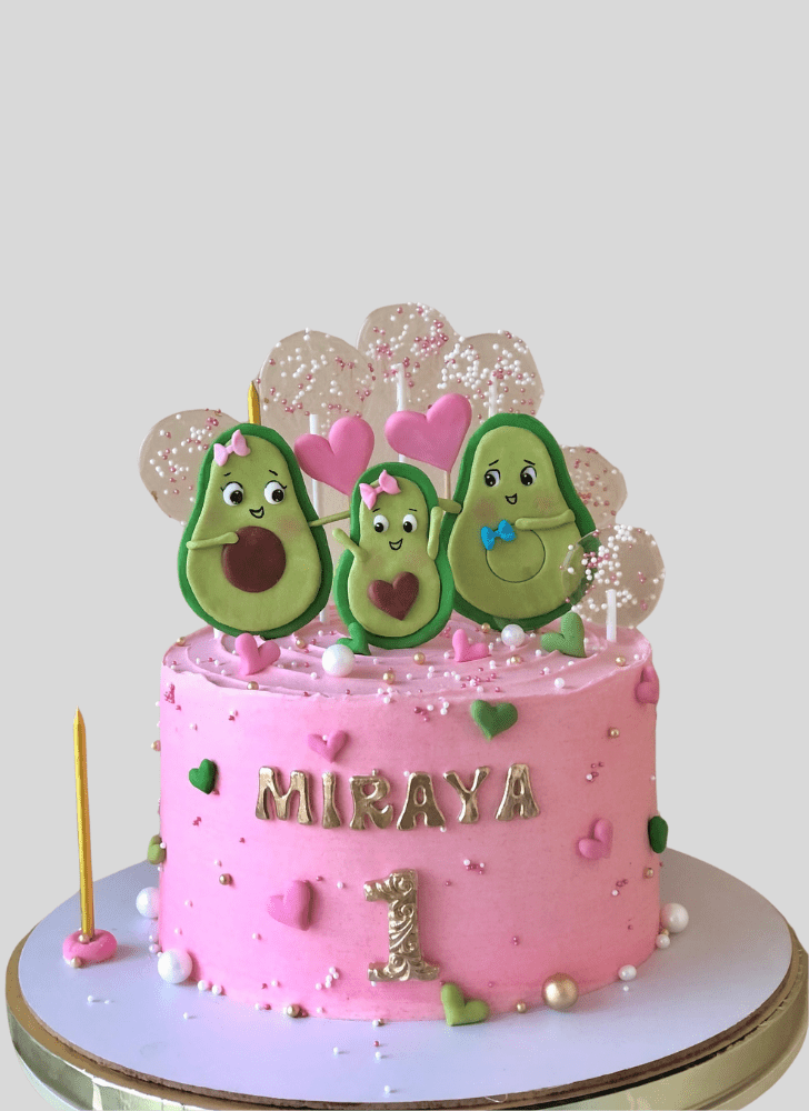 Shapely Avocado Cake