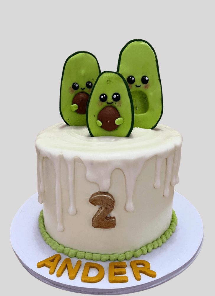 Slightly Avocado Cake