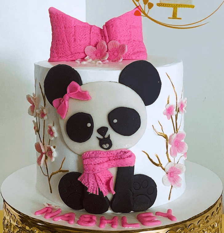 Adorable Baby Panda Cake