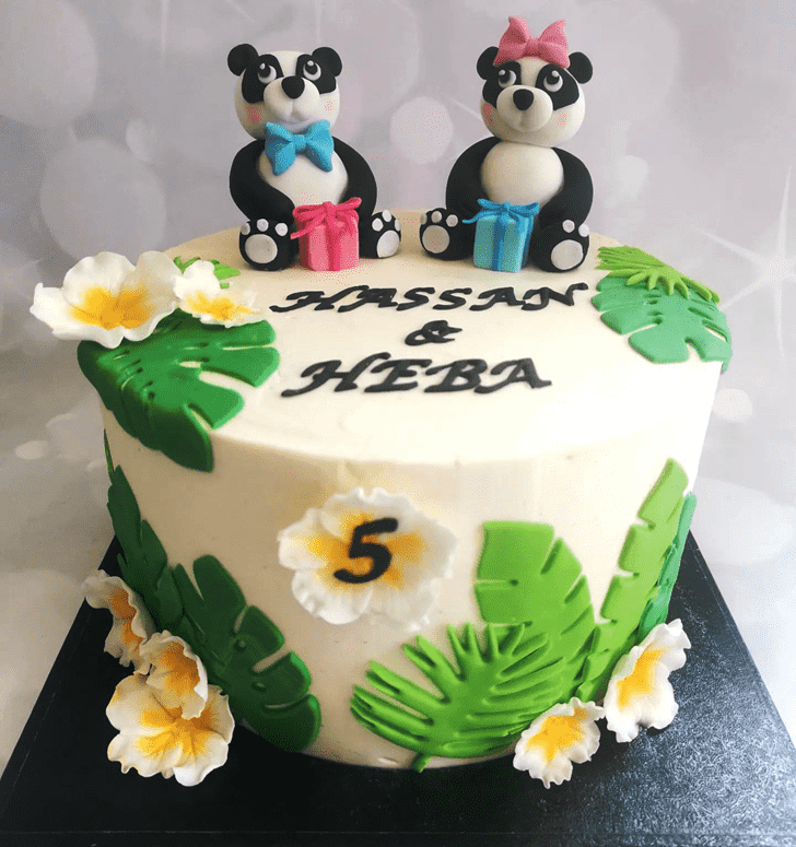 Alluring Baby Panda Cake