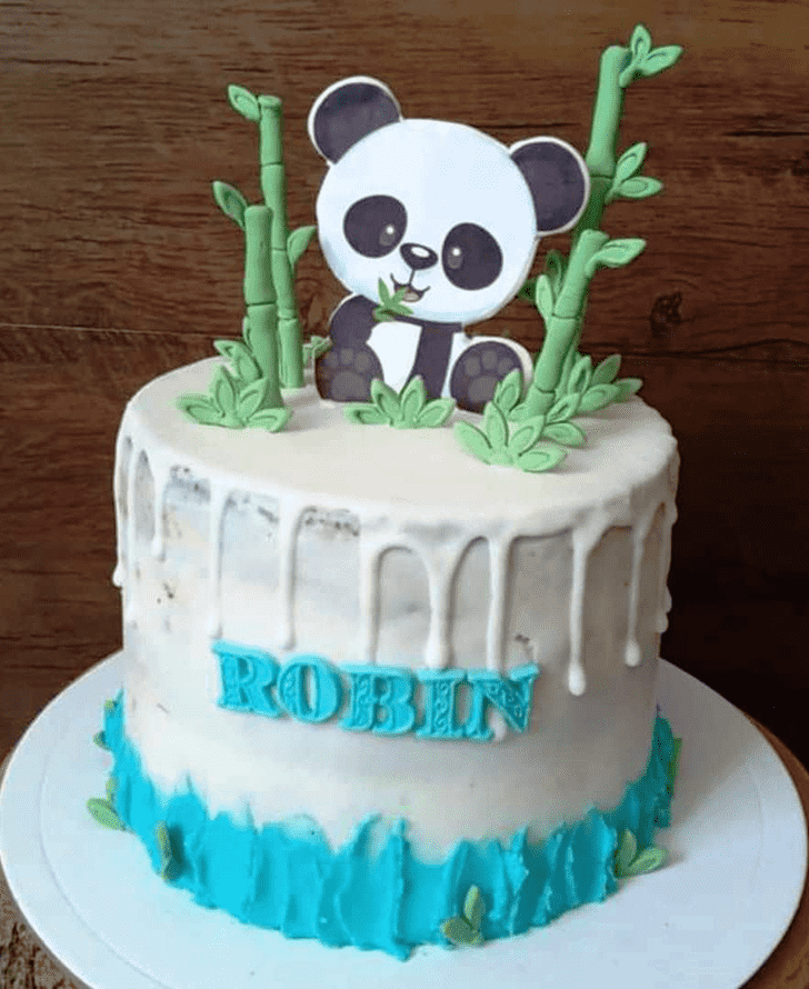 Cute Baby Panda Cake