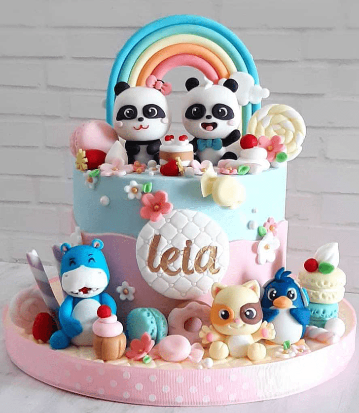 Delightful Baby Panda Cake