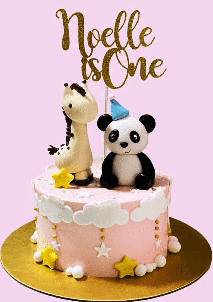Enthralling Baby Panda Cake