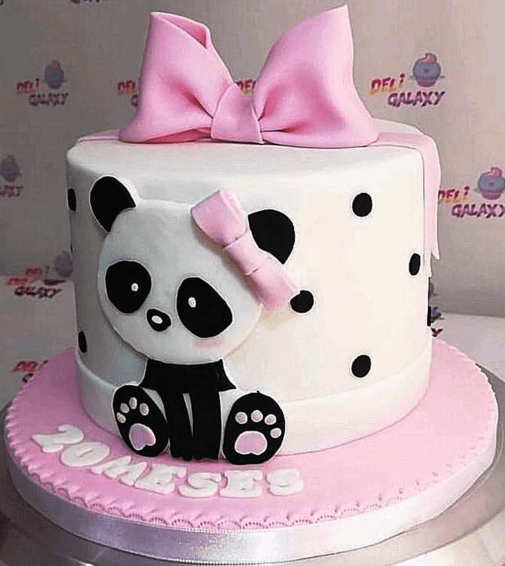 Fascinating Baby Panda Cake